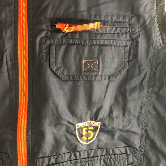 TRIPLE FIVE SOUL Nylon Vest NEW - Picture 8 of 13